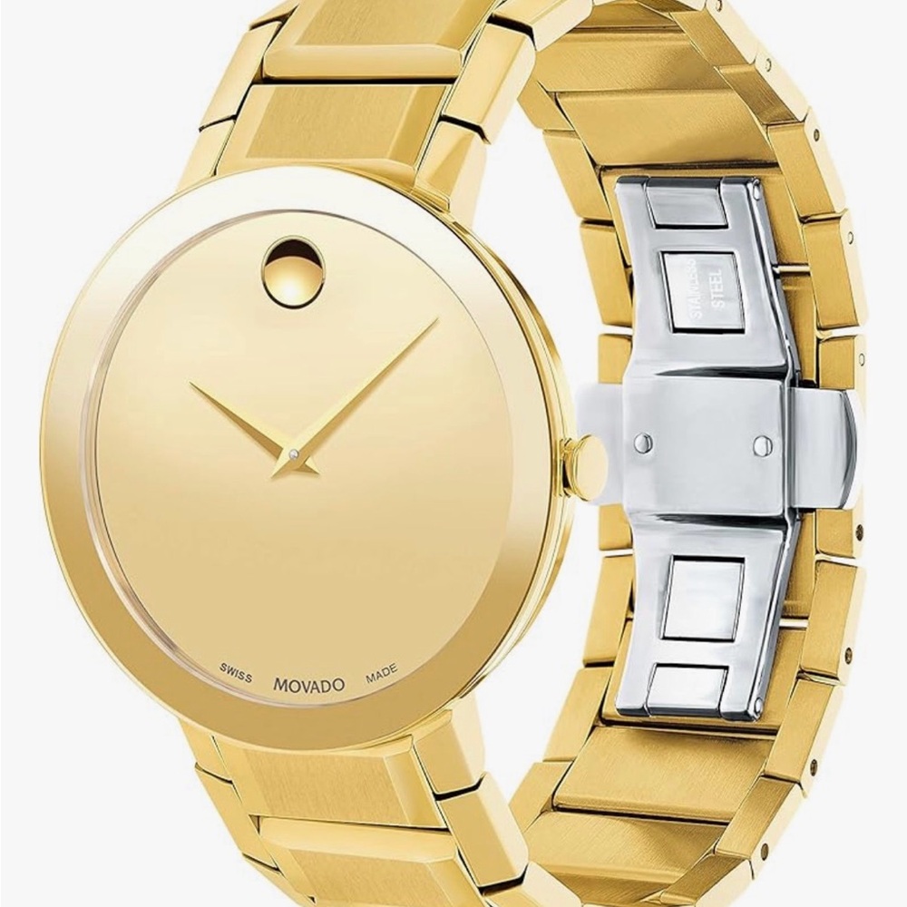 Movado
Men's Swiss Sapphire Gold-Tone PVD Stainless Steel Bracelet Watch 39mm - Picture 2 of 16
